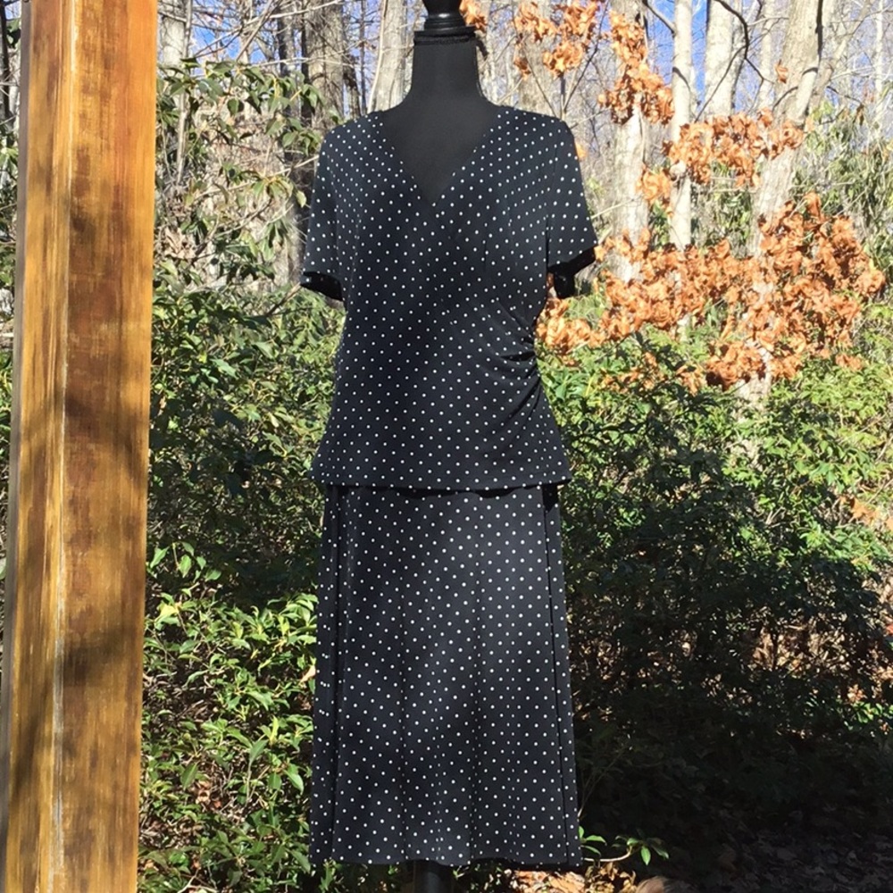 Vintage Evan-Picone 2-piece Dress